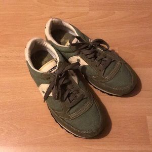 Green Saucony Jazz Original Vegan Sneakers